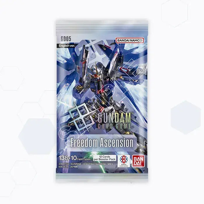Gundam TCG GD-05 Freedom Ascension - Booster Pack – Game Shack