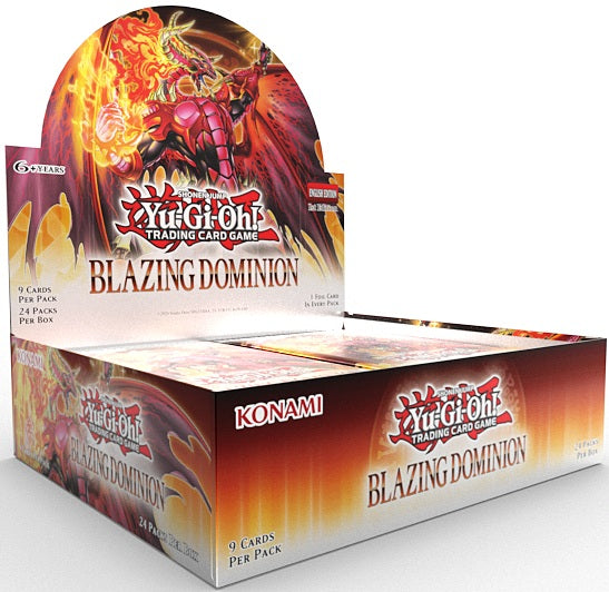 遊戯王OCG BLAZING DOMINION 6箱セット Yu-Gi-Oh! Blazing Dominion Booster Box – Game Shack