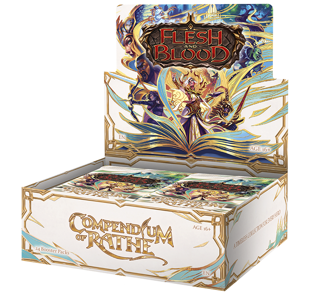 Flesh and Blood - Compendium of Rathe - Booster Box – Game Shack