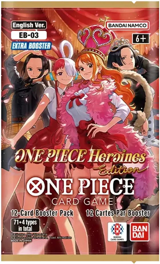 ONE PIECE Heroines Edition EB-03テープ付き One Piece EB-03 - Heroines Edition - Booster Pack – Game Shack