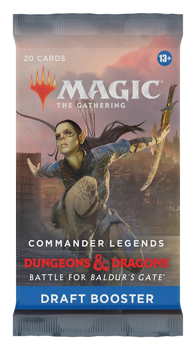 Magic the Gathering: Commander Legends Battle For Baldurs Gate - Draft Booster Pack (Buy 2 Get 1 Free)