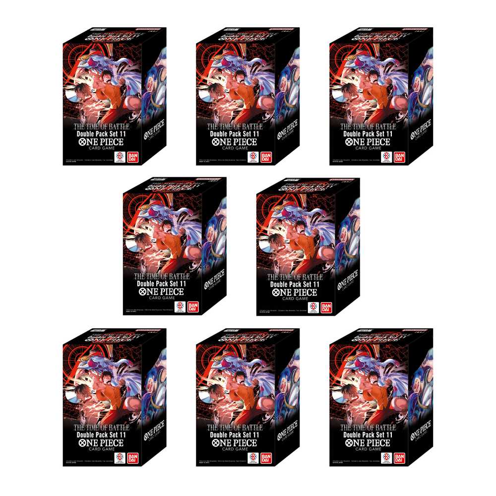 One Piece Double Pack Set 11 - The Time Of Battle (Display of 8)
