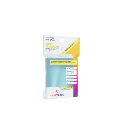 Gamegenic Prime Mini American Size Board Game Sleeves (50ct)