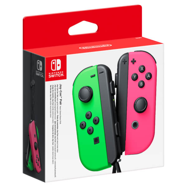 Joy Con 2 Pack Neon Green/Pink