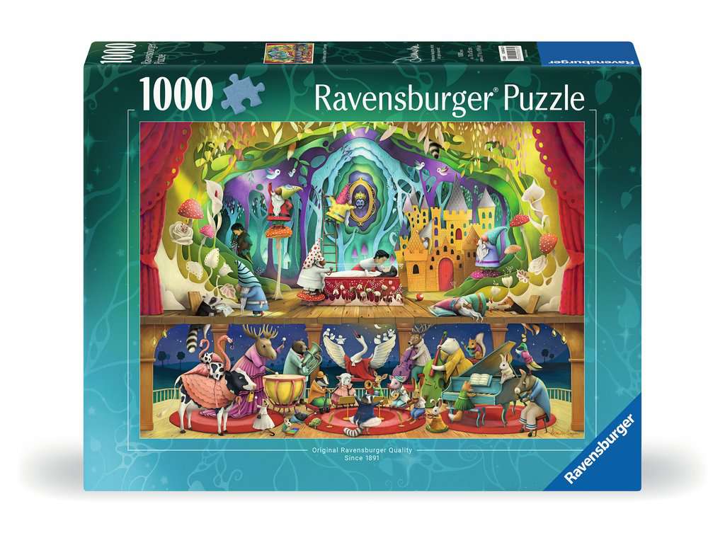 1000pc Snow White and the 7 Gnomes Ravensburger Puzzle