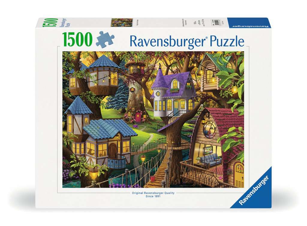 1500pc Twilight in the Treetop Ravensburger Puzzle