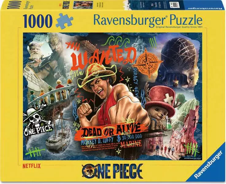 Ravensburger 1000 Pc Puzzle One Piece: Adventure Awaits!