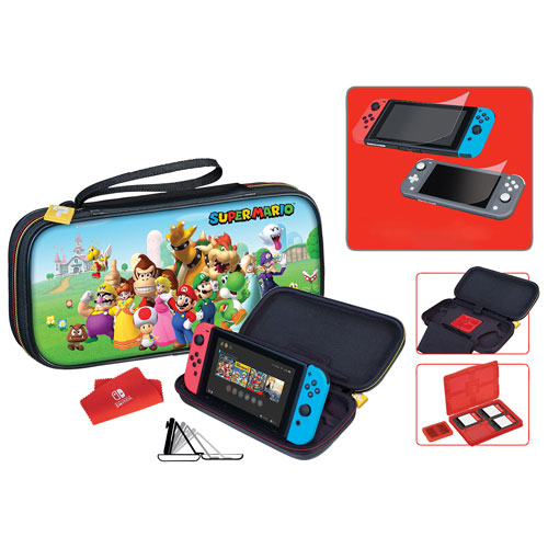 Nintendo Switch Game Traveler Case Bundle Super Mario