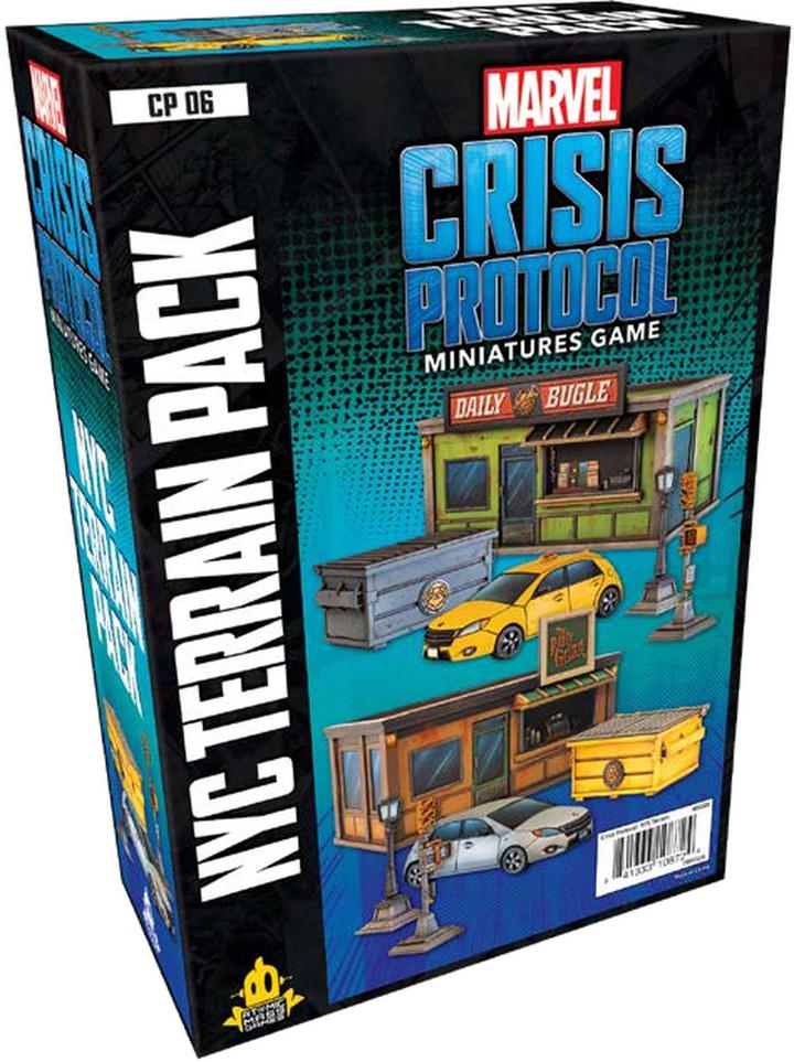 Marvel Crisis Protocol Garbage Truck/Chem Truck Terrain Exp.