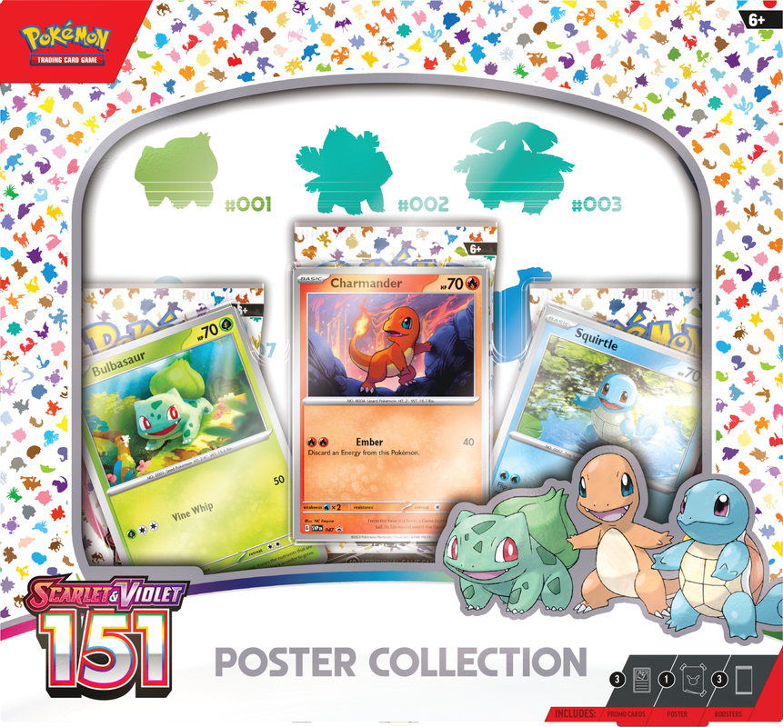 Pokemon Scarlet & Violet—151 Collection Poster Collection