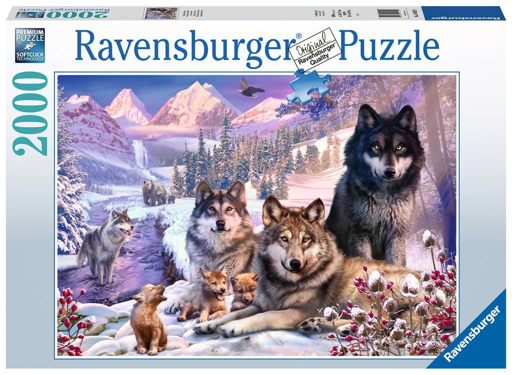 Ravensburger 2000 Pc Wolves  - Puzzle