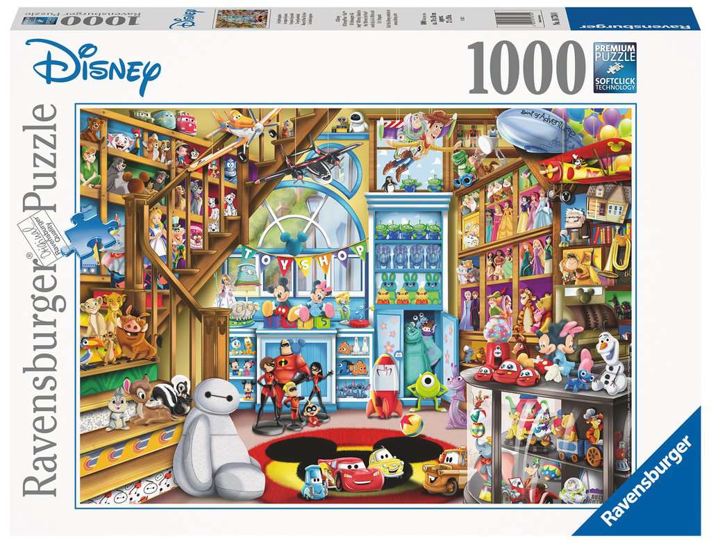 Ravensburger 1000 Pc Disney & Pixar Toy Store - Puzzle