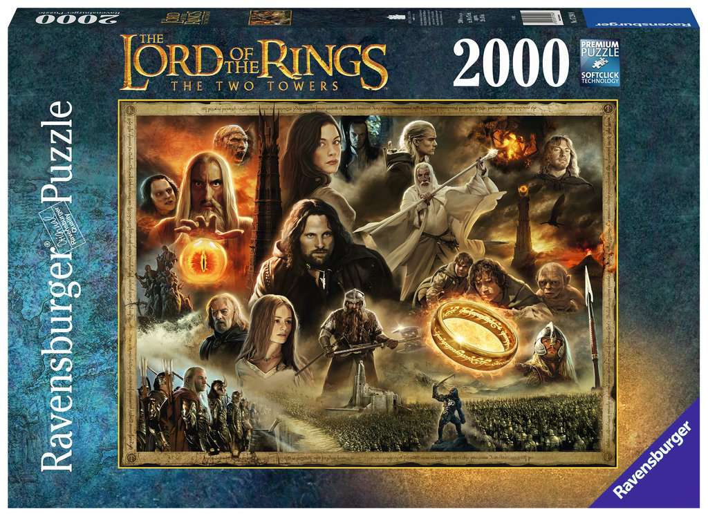 Ravensburger Lord Of The Rings The Two Towers 2000Pc - Puzzle