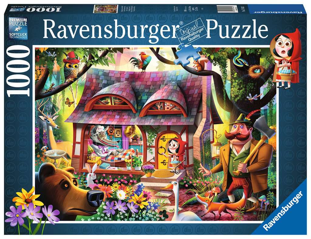Ravensburger Come In, Red Riding Hood 1000Pc - Puzzle