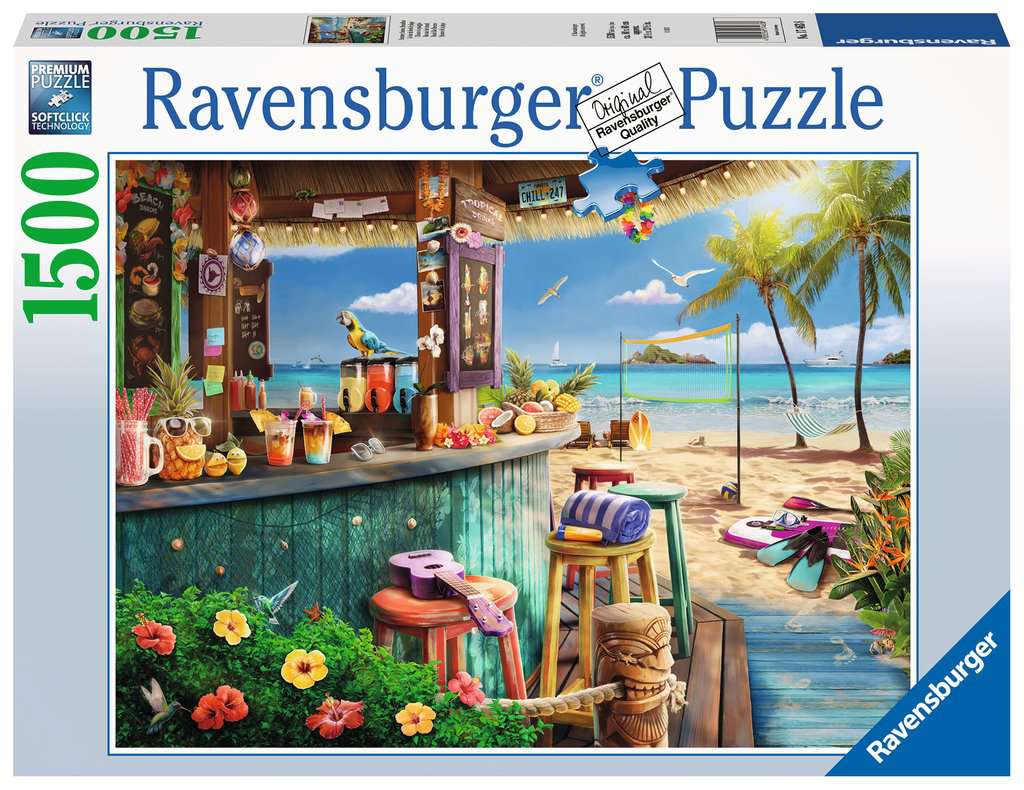 Ravensburger Beach Bar Breezes 1500P - Puzzle