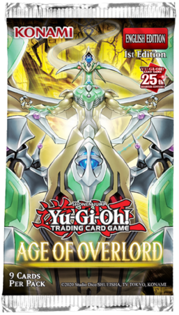 YuGiOh Age of Overlord Booster Pack