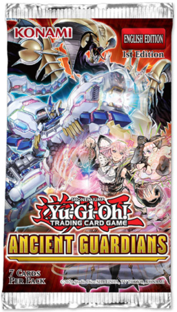 YuGiOh Ancient Guardians Booster Pack (Buy 2 Get 1 Free)