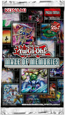 YuGiOh Maze of Memories Booster Pack (Buy 2 Get 1 Free)