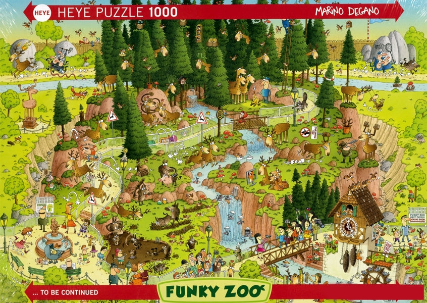 Puzzle Heye Black Forest Habitat - Puzzle