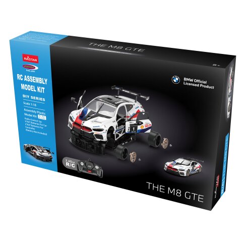 RASTAR Remote Control BMW M8 GTE Building Kit
