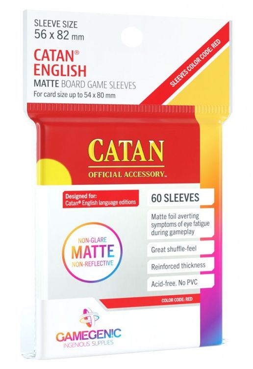 Gamegenic Catan Matte Sleeves (50ct)