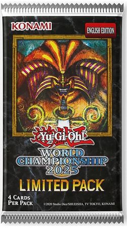 YuGiOh Limited Pack World Championship 2025 Booster Pack (Buy 2 Get 1 Free)