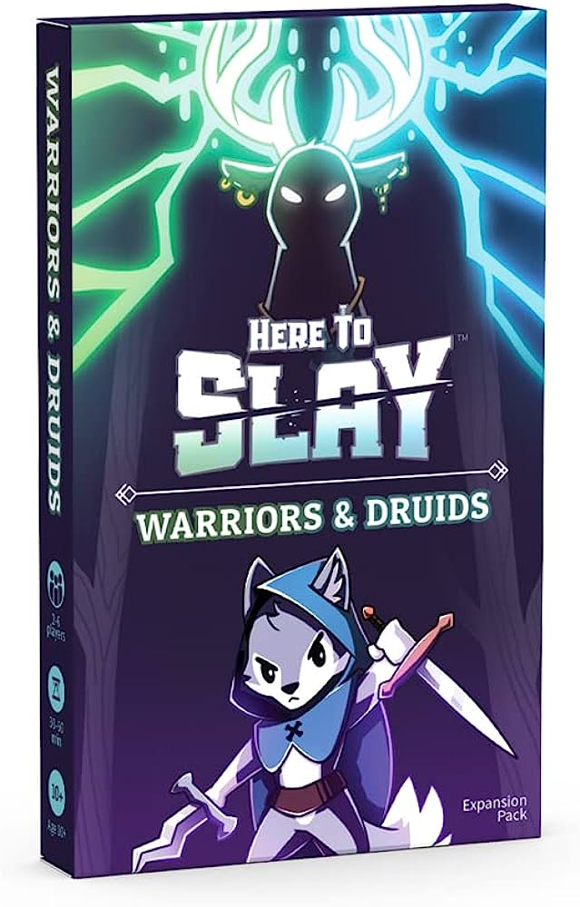 Here To Slay: Warriors And Druids - Board Game