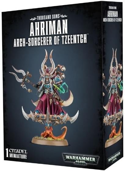 (DAMAGED) Warhammer 40,000 - Thousand Sons - Ahriman Arch-Sorcerer of Tzeentch