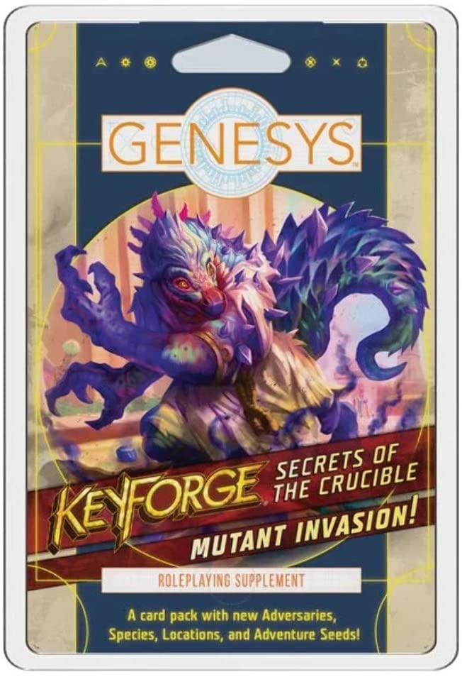 Genesys: Keyforge: Secrets of The Crucible: Mutant Invasion - RPG