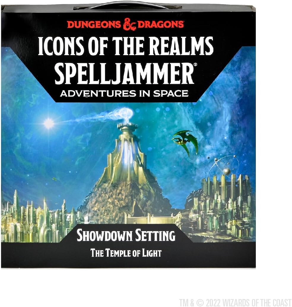 (DAMAGED) Dungeons & Dragons: Icons of The Realms: Showdown Setting: The Temple of Light