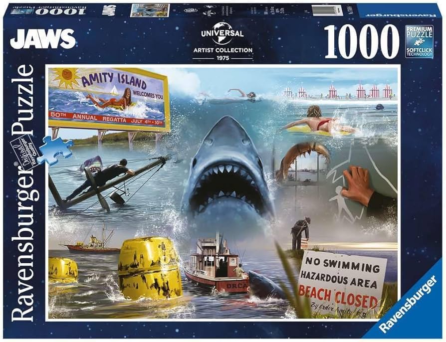 1000pc Jaws Ravensburger Puzzle