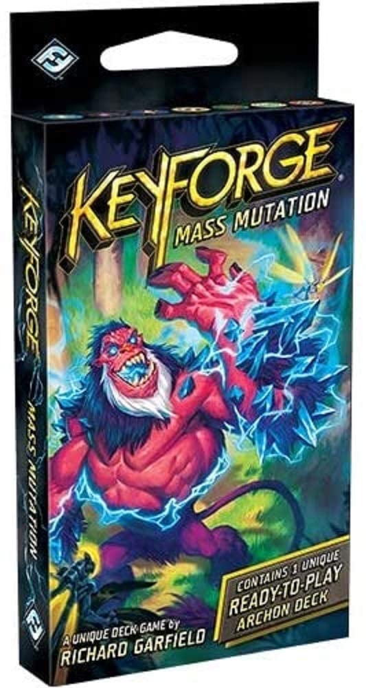 Keyforge Mass Mutation - Archon  Deckdisplay - Board Game