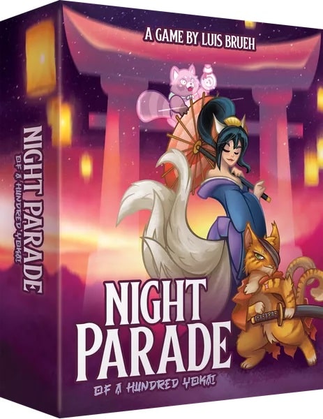 (DAMAGED) Night Parade of a Hundred Yokai - Board Game