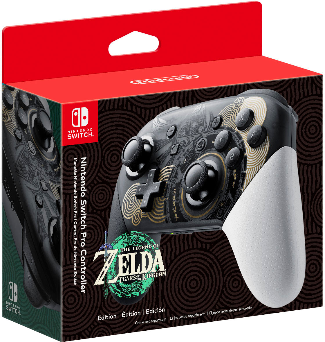 Switch Pro Controller - The Legend of Zelda Tears of the Kingdom Edition