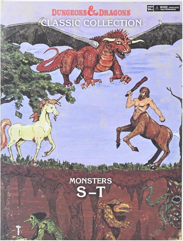Dungeons & Dragons Classic Collection: Monsters S-T (DAMAGED)