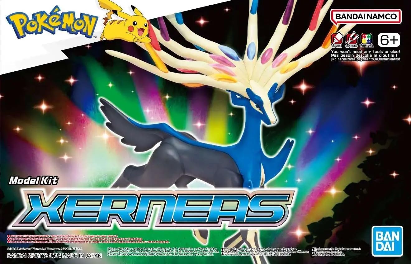 Pokemon Model Kit Xerneas By Bandai