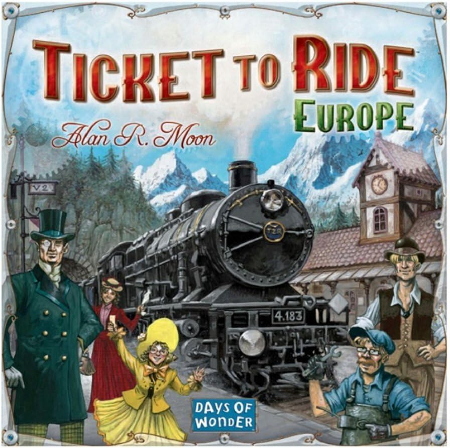 Ticket to Ride: Europe - Board Game (DAMAGED)