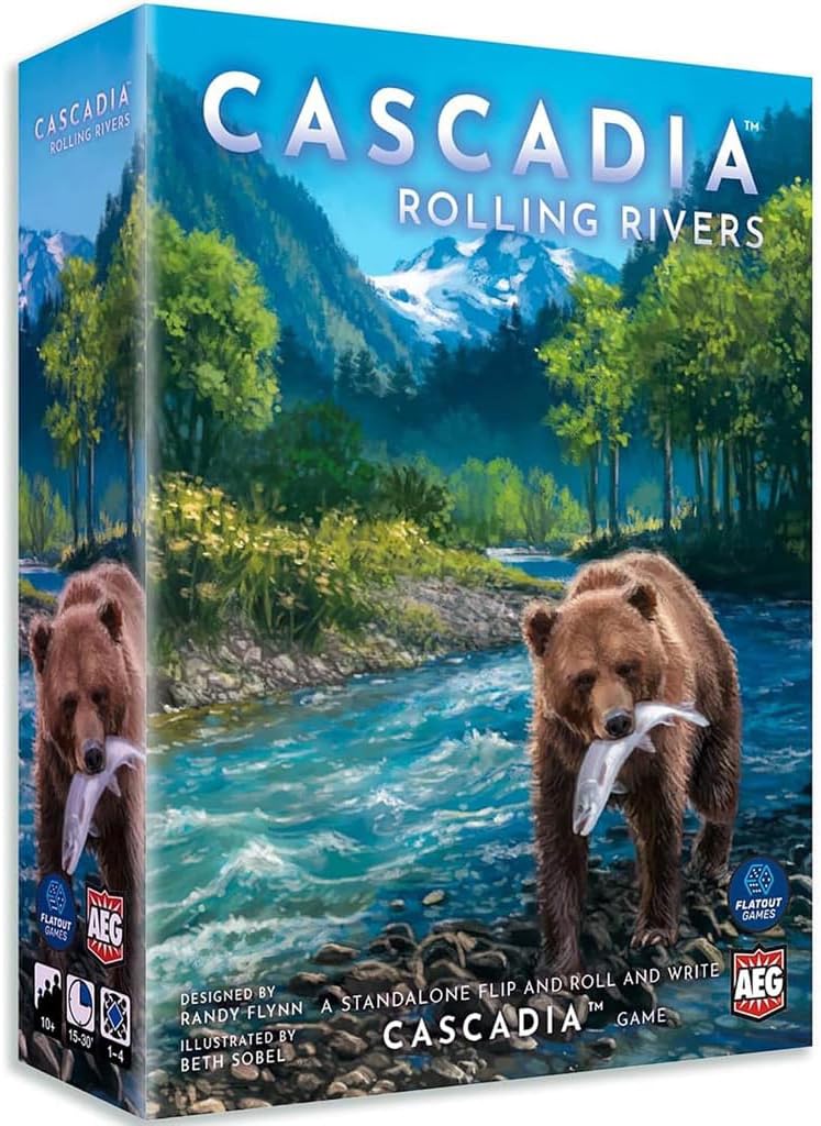 (DAMAGED) Cascadia: Rolling Rivers - Board Game