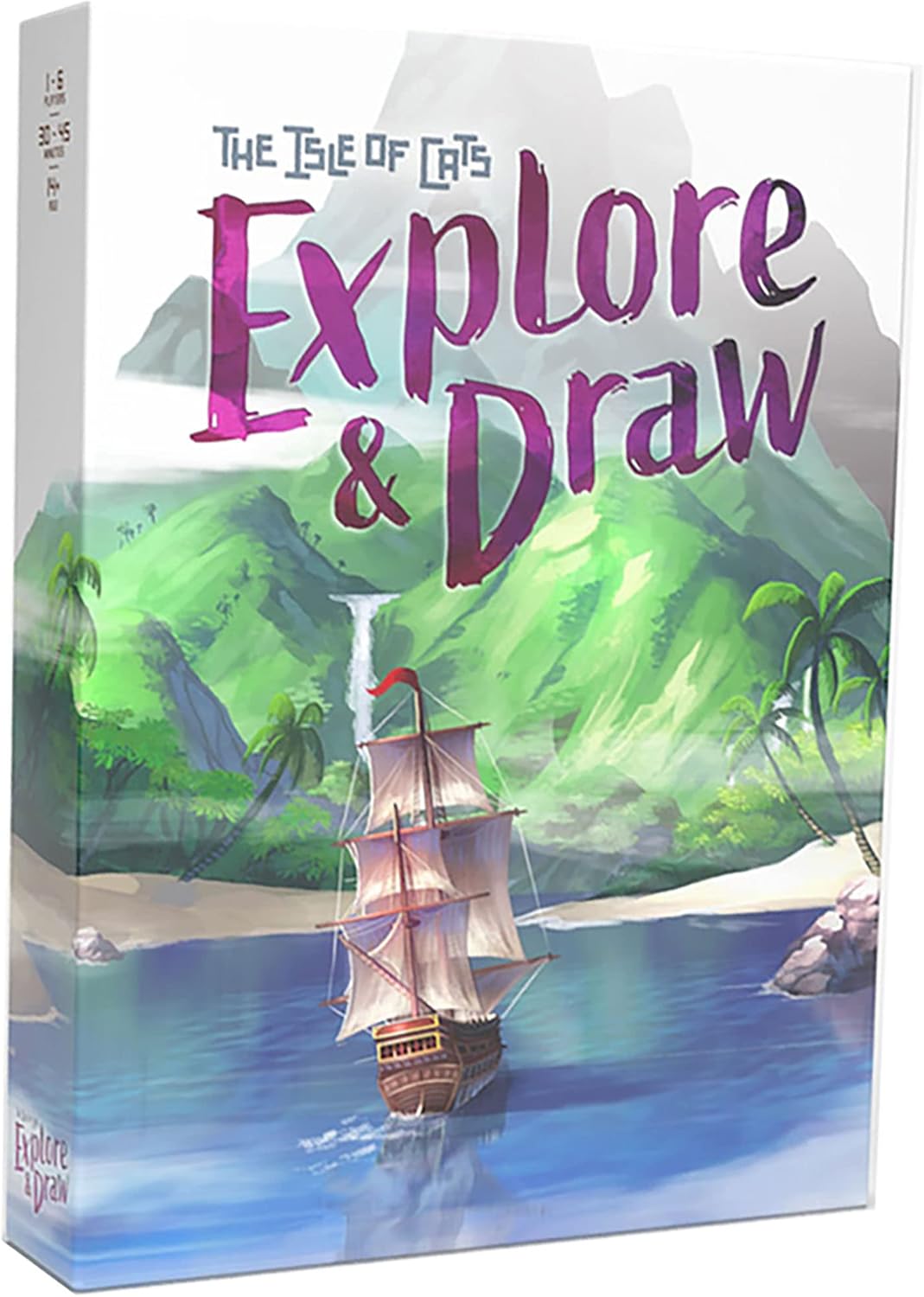 The Isle of Cats: Explore and Draw - Board Game