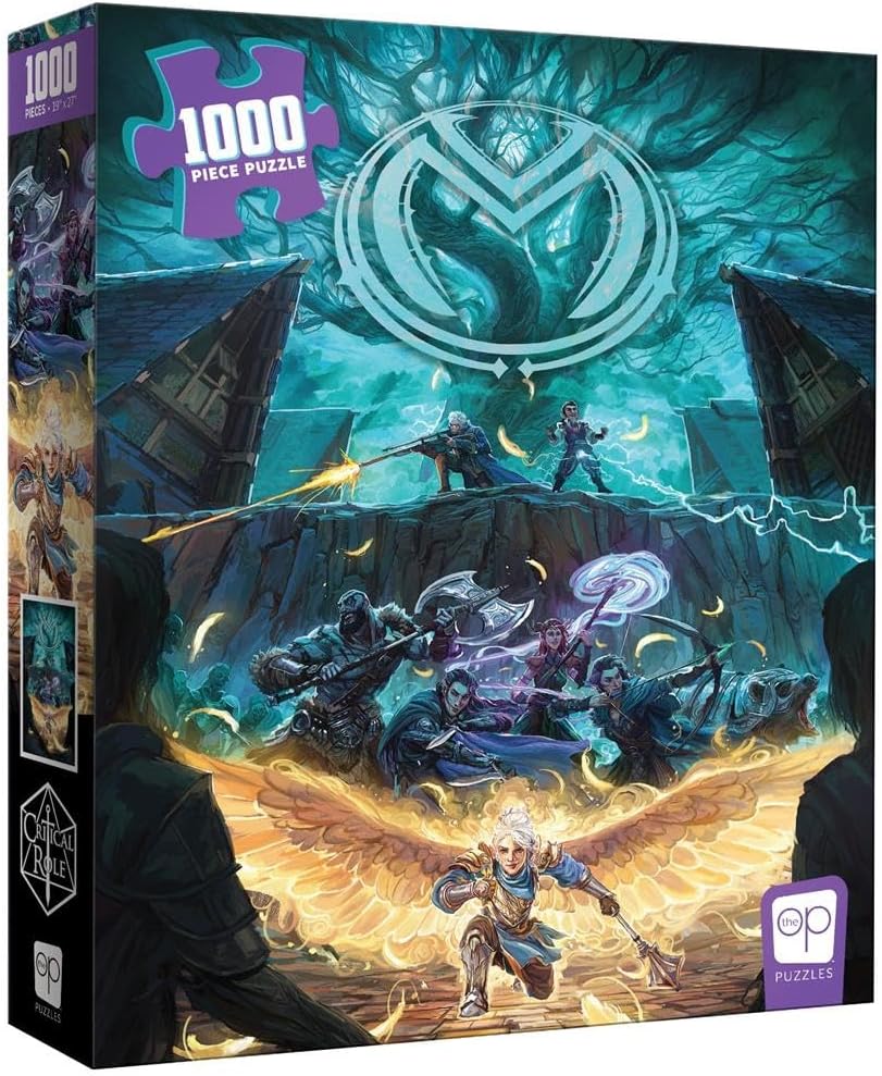 Critical Role: Vox Machina Heroes of Whitestone 1000 Piece Puzzle (DAMAGED)