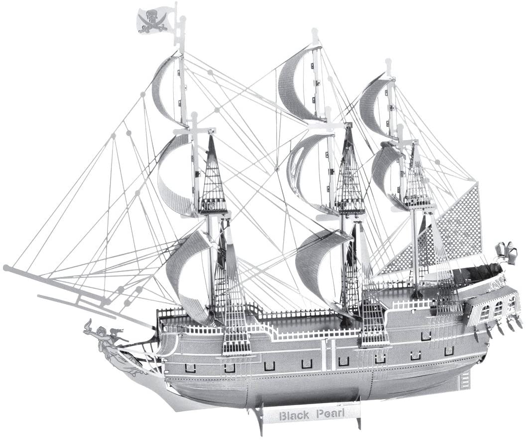 Metal Earth Iconx Black Pearl