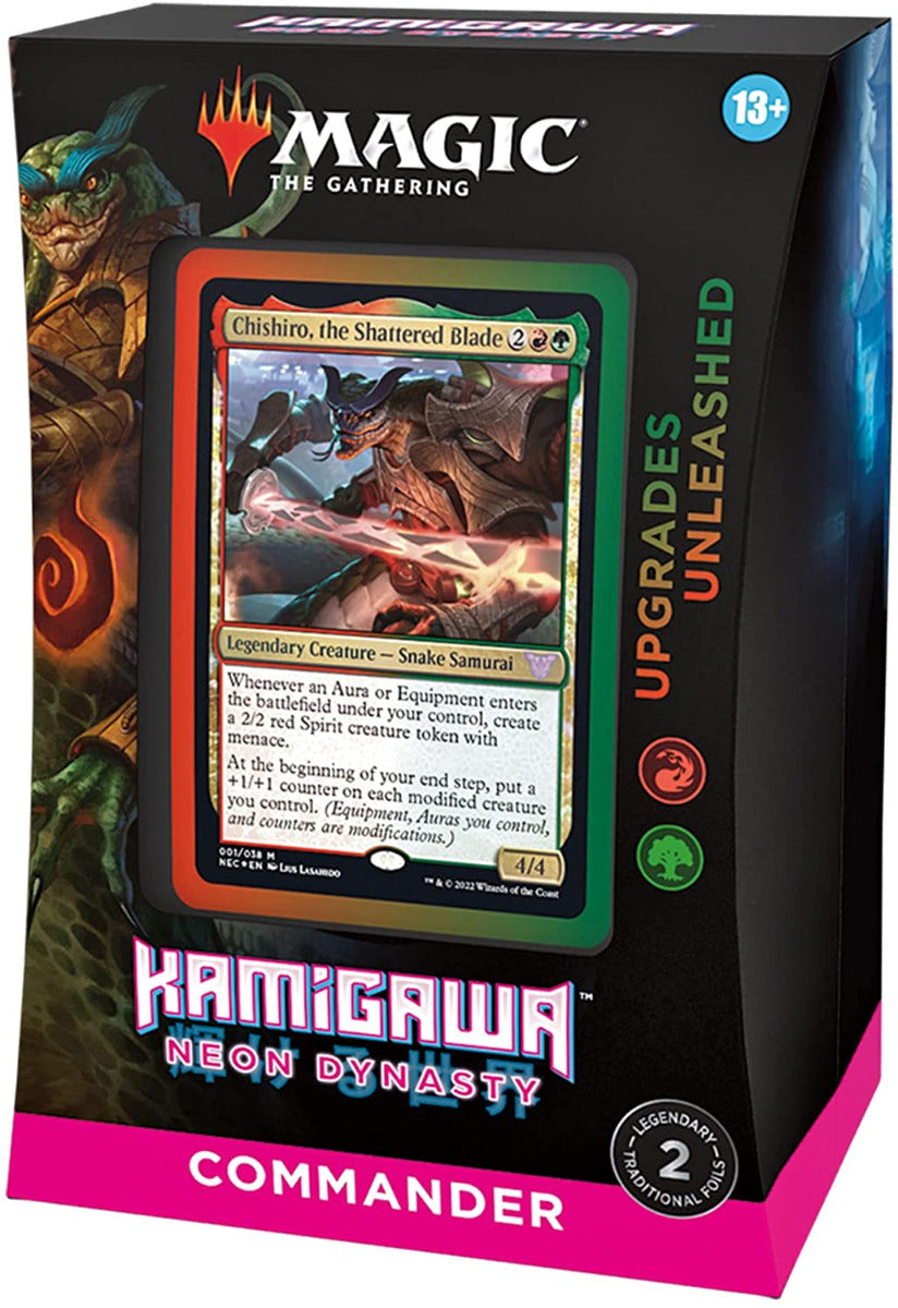 Magic the Gathering: Kamigawa Neon Dynasty - Commander Deck - Upgrades Unleashed