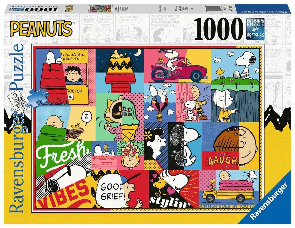 1000pc Peanuts Moments Ravensburger Puzzle