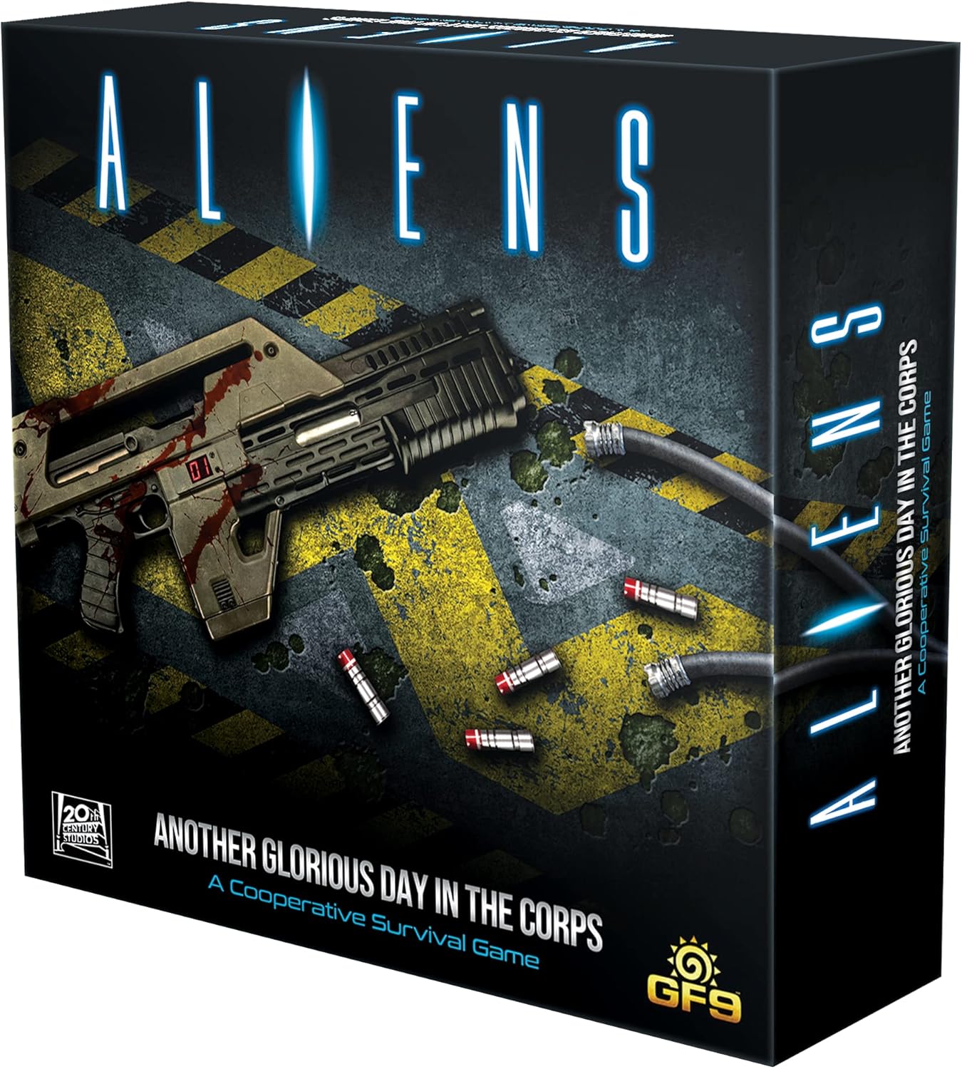 (DAMAGED) Aliens: Another Glorious Day in The Corps - Board Game