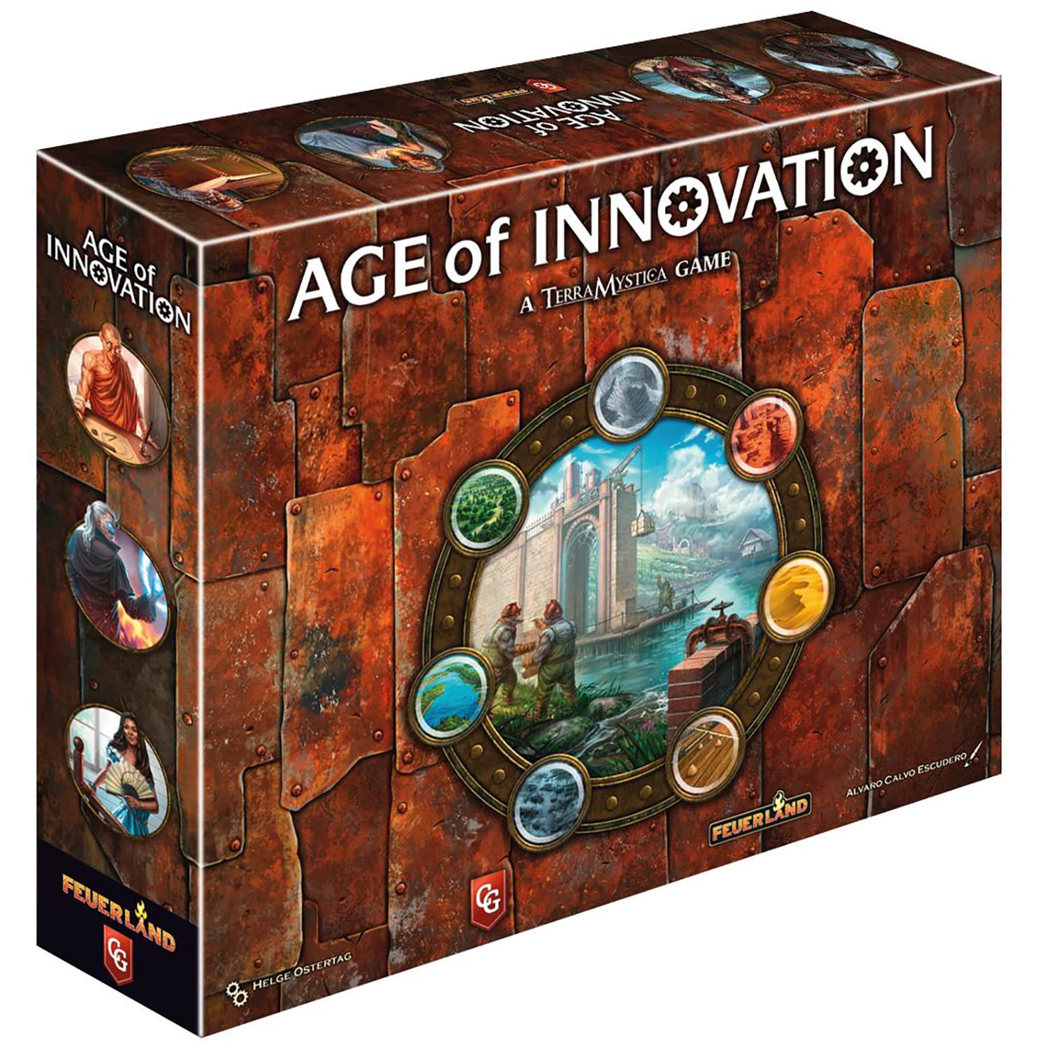 (DAMAGED) Age Of Innovation - Board Game