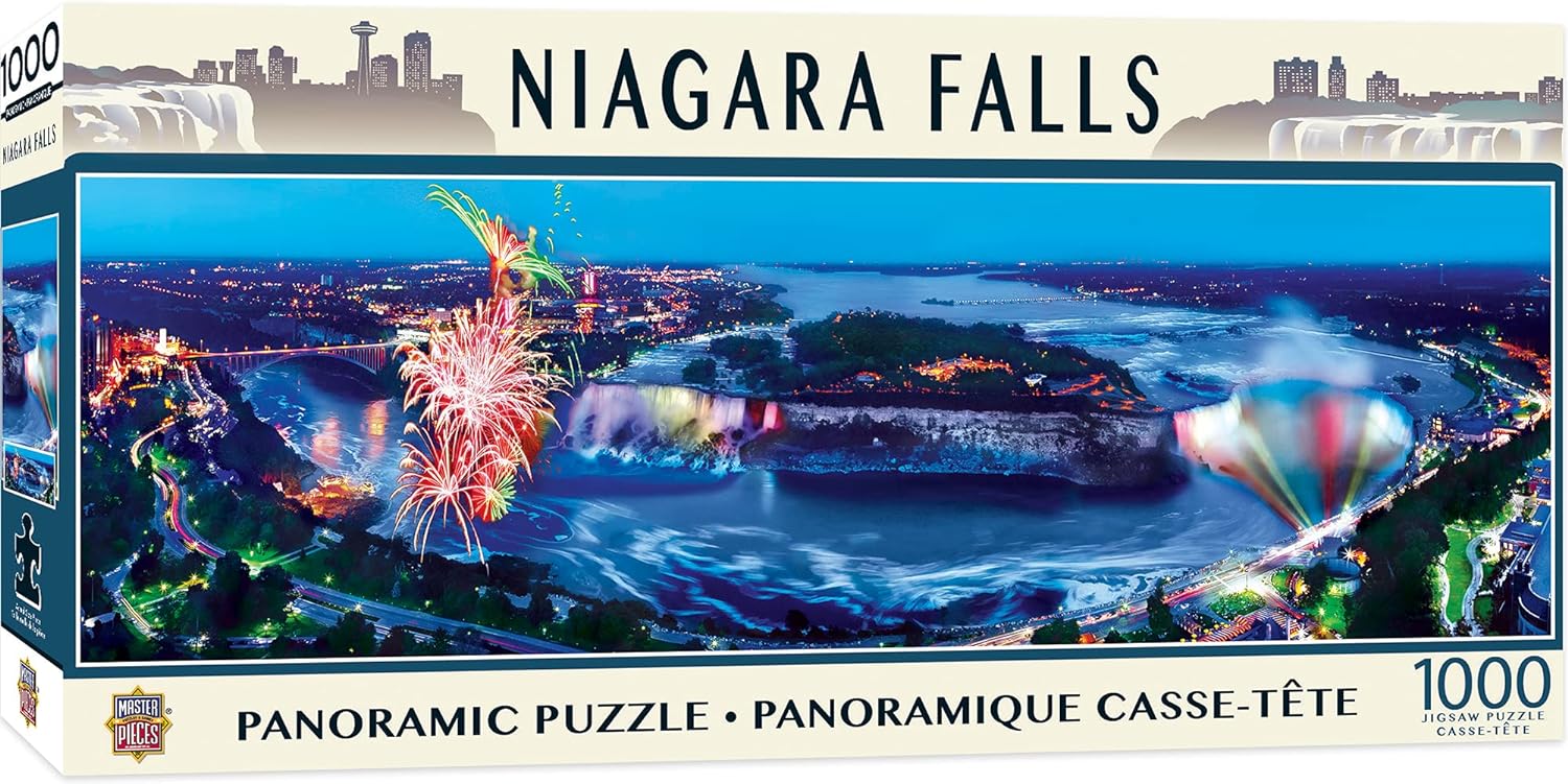 1000 Pc Niagara Falls Panoramic Puzzle By MasterPieces