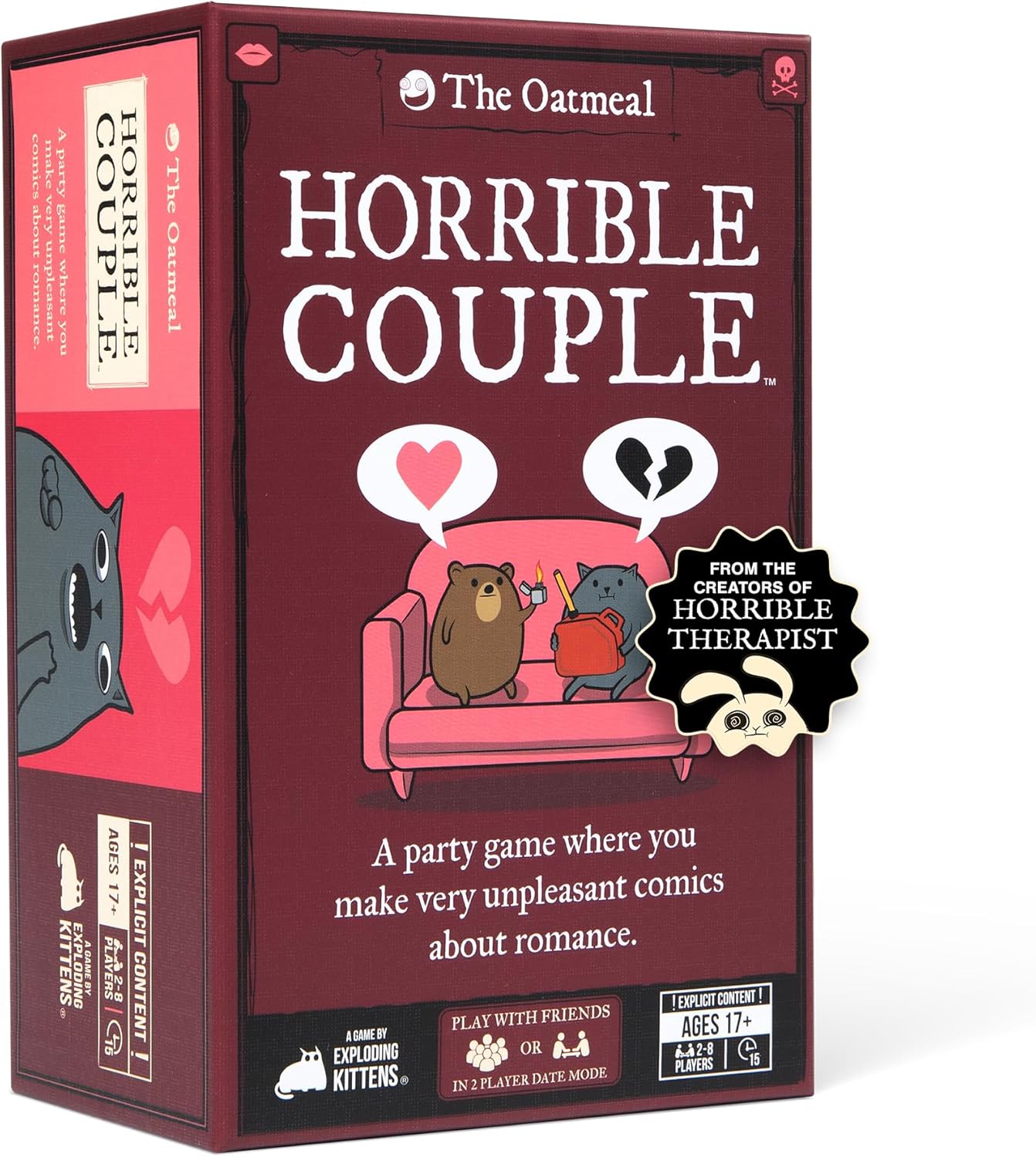 Horrible Couple - Board Game (DAMAGED)