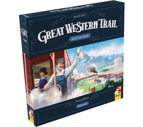 Great Western Trail Rails to the North (2nd Edition) - Board Game