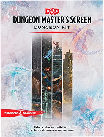 Dungeons & Dragons 5th Edition Dungeon Master's Screen Dungeon Kit