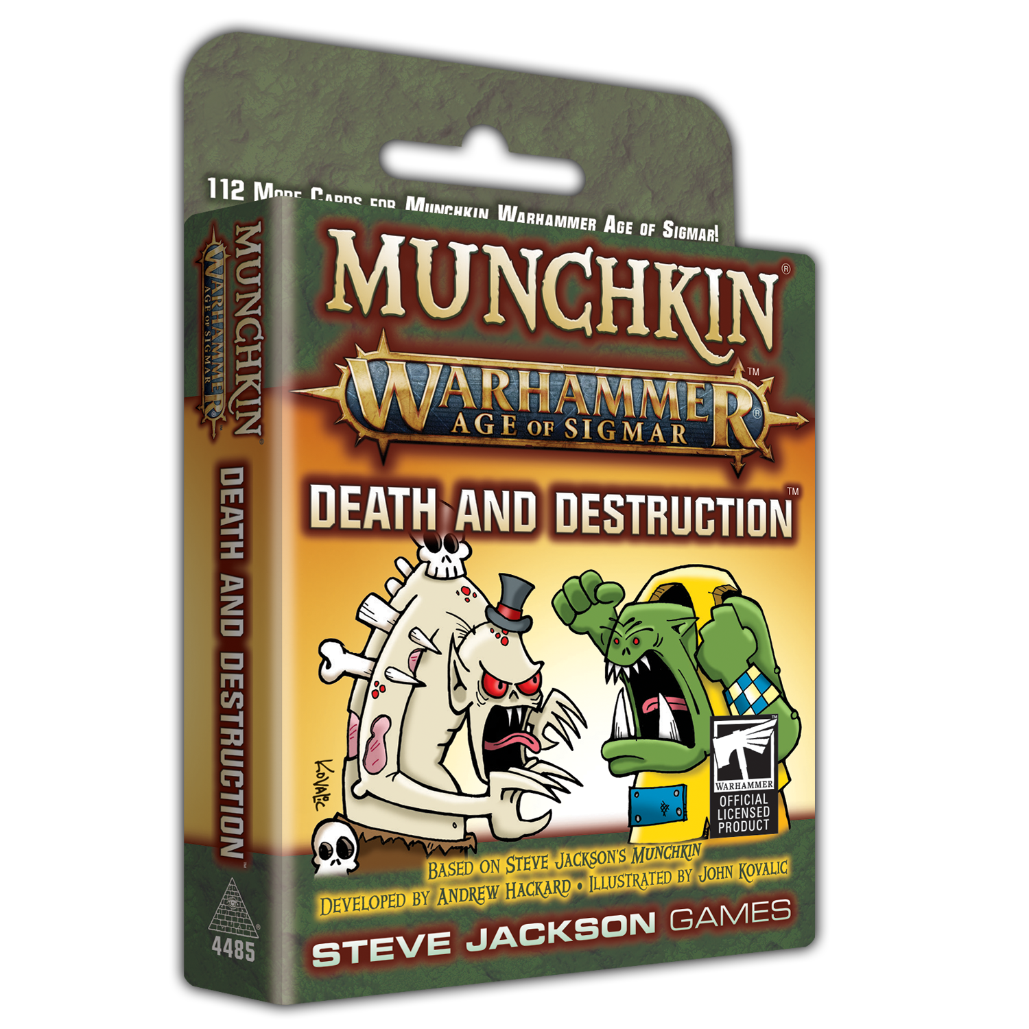 Munchkin Warhammer Age Of Sigmar Death And Destruction - Board Game